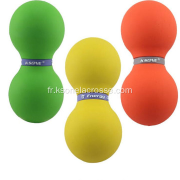 Boule de yoga d&#39;arachide Boule de massage de forme physique Massage de corps et de massage de détente de muscle Ball à vendre